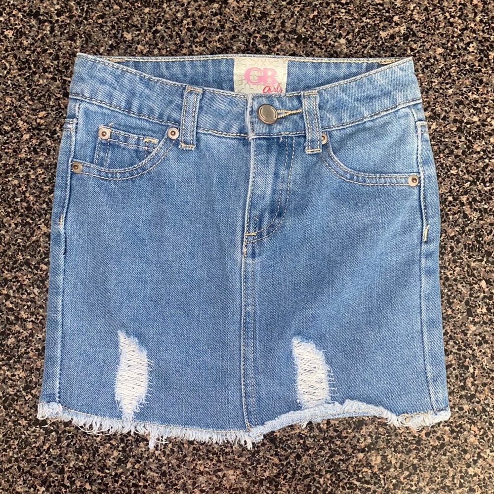 Girl’s Gianni Bini Denim Skirt